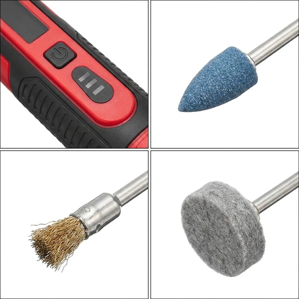 7.2V Rechargeable Polishing Machine for Hobbyists and For DIY Users Needing Preparation and Finishing Capabilities