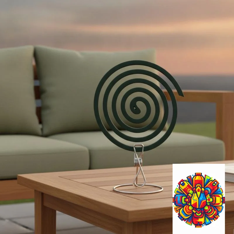 Mosquito Coil Clip Eco-Friendly Durable Material Mosquito Repellent Rack Fixing Clamp for Home Yard Camping Picnic