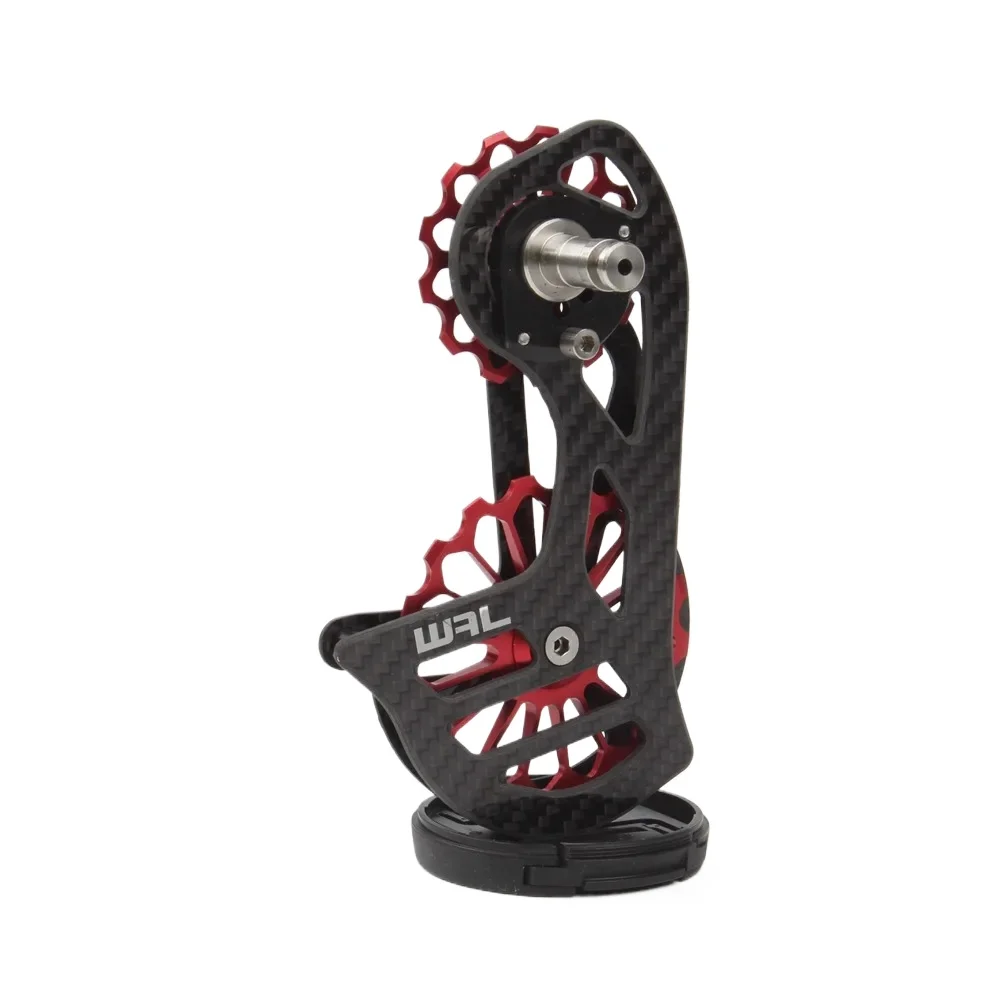 

17T Carbon Fiber Ceramic Bicycle Bearing Rear Derailleur Jockey Pulley Wheel Set Guide Wheel For Shimano R5800 5700 4700 4600