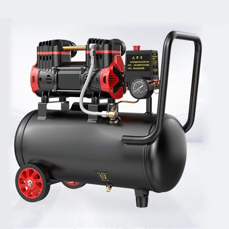 

Silent Air Compressor 1100W /1500W 15L/30L For Home Car Repair Tire Inflation Paint Spraying Portable Air Pump