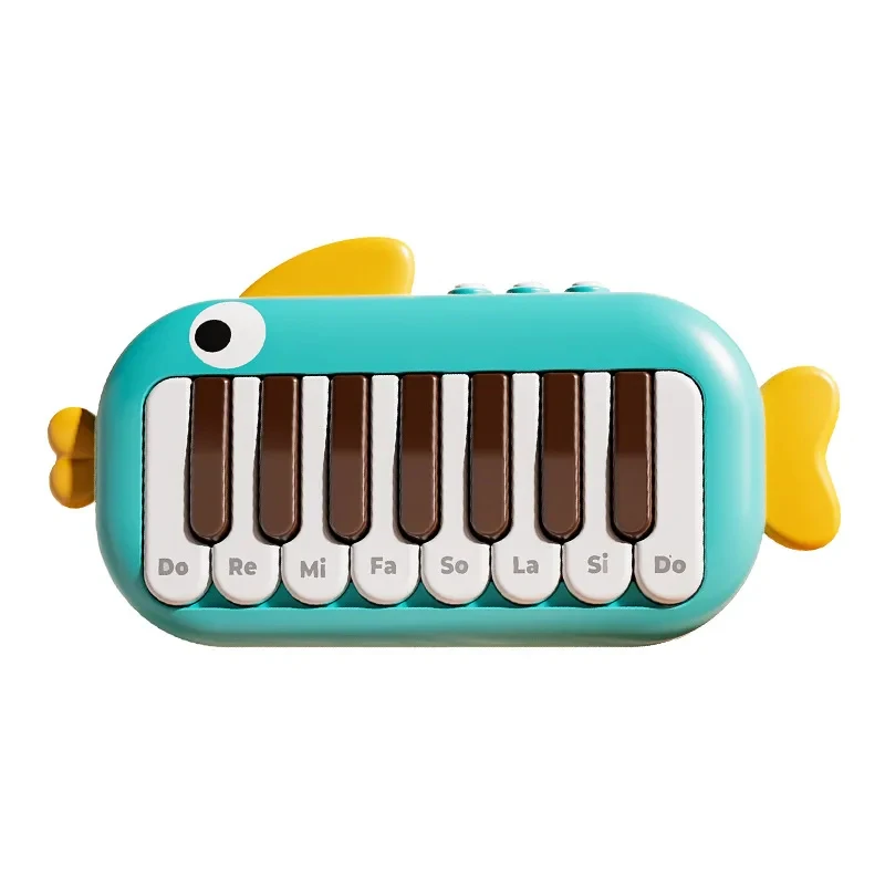 Baby Electronic Piano Toy, Multifunctional Pocket Music Keyboard, Early Learning Educational Musical Instrument Game
