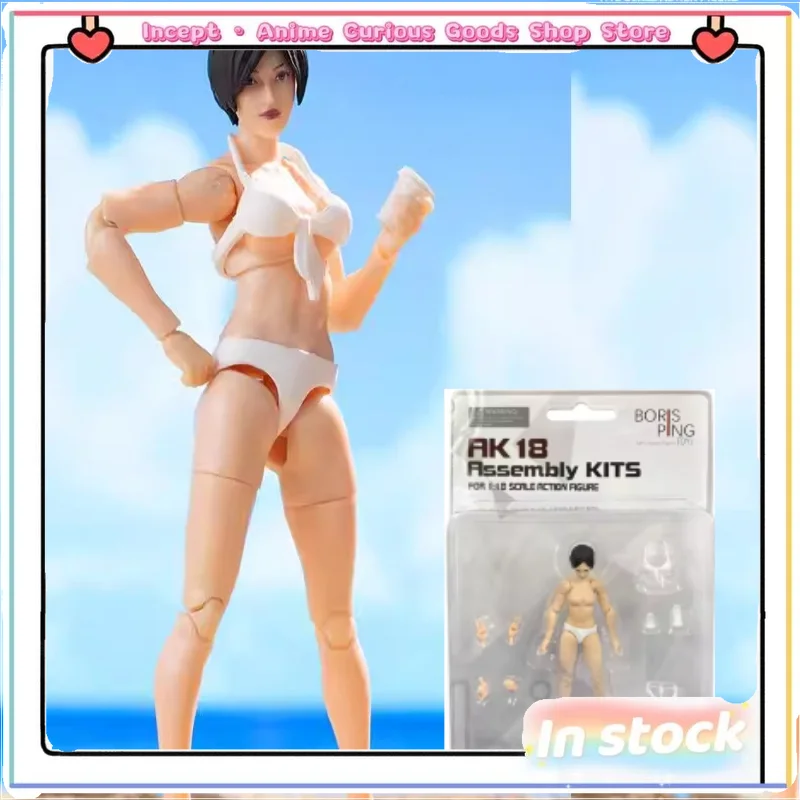 

In Stock AK18-201 1/18 Female Soldier Dinosaur Second Wave Agent Ai Crisis Wina Action Figure OrnamentToy ModelCollectible Gift
