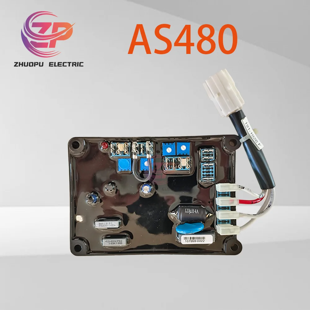 

Оригинальный автоматический регулятор напряжения AS480 для дизельных генераторов, запасные части генератора