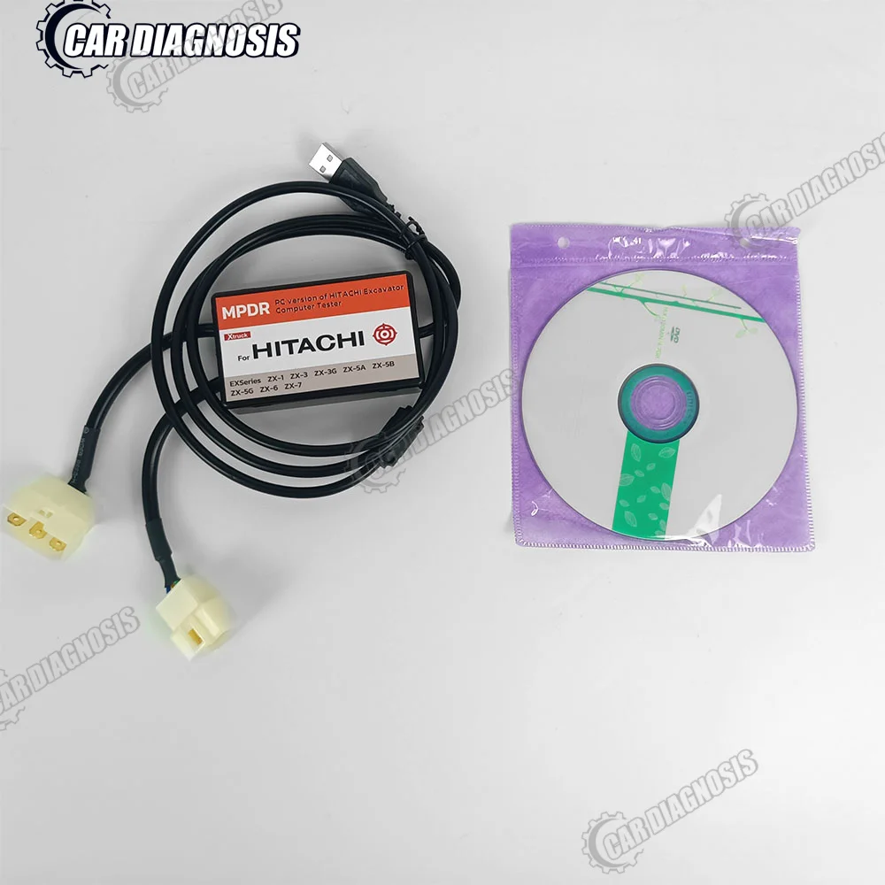 

For Hitachi Dr.ZX Diagnostic USB Cable For Hitachi EX.ZX-3 Excavator Truck Diagnostic Tool