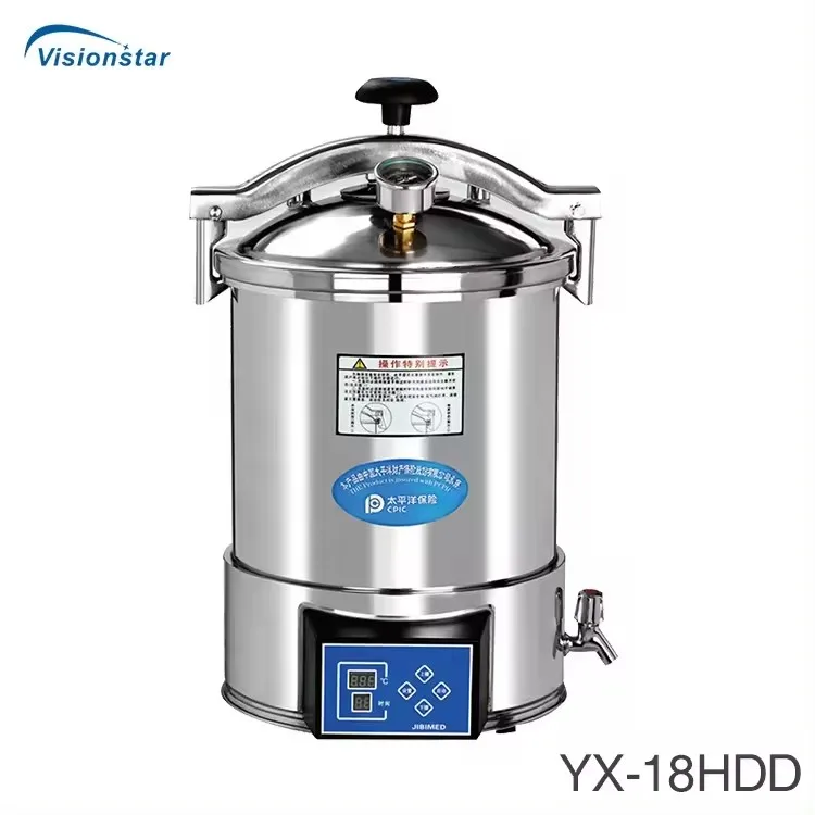 Medical Small Machine High Pressure Steam Sterilizer Autoclave for Sterilizing