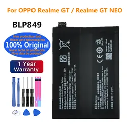 100% Original New 4500mAh BLP849 Battery For OPPO Realme GT / Realme GT NEO Mobile Phone Battery Batteries