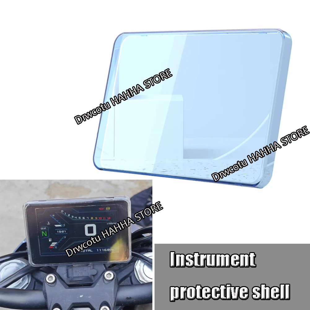 Motorcycle Odometer Instrument Housing Cover Glass Decorative Protective Shell For QJMOTOR SVT650 SRT600 SRT800