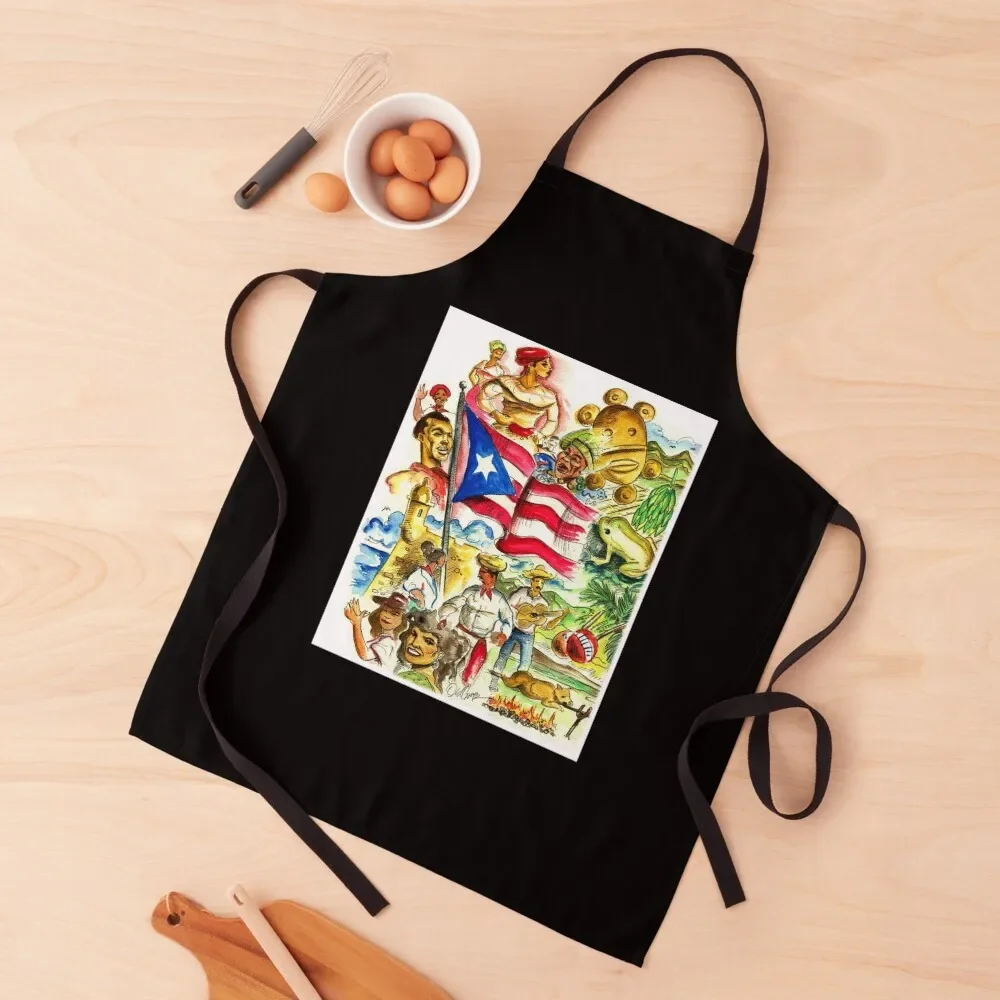 

Raices by Obed Gomez Apron kitchen and home esthetician Apron