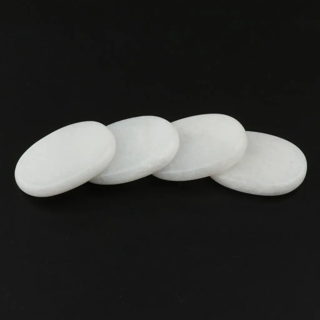 4 Pieces Spa Massager Stones Rock Energy Stone Volcani Stone for Body Facial