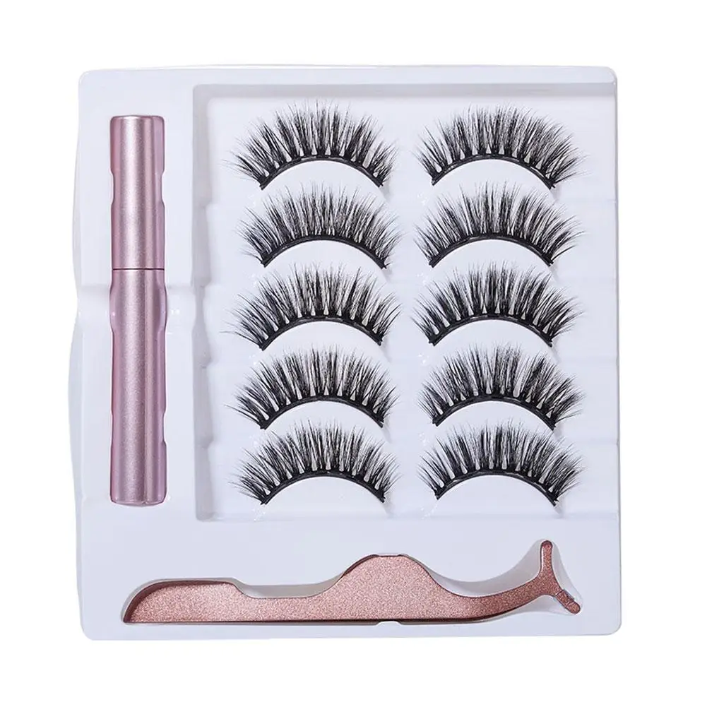 Magnetische Wimpers Handgemaakte Make-Up Tools Moeiteloos Innovatieve Herbruikbare Must-Have 3d Nerts Wimpers Voor Dagelijks Gebruik Make-Up L N7l5