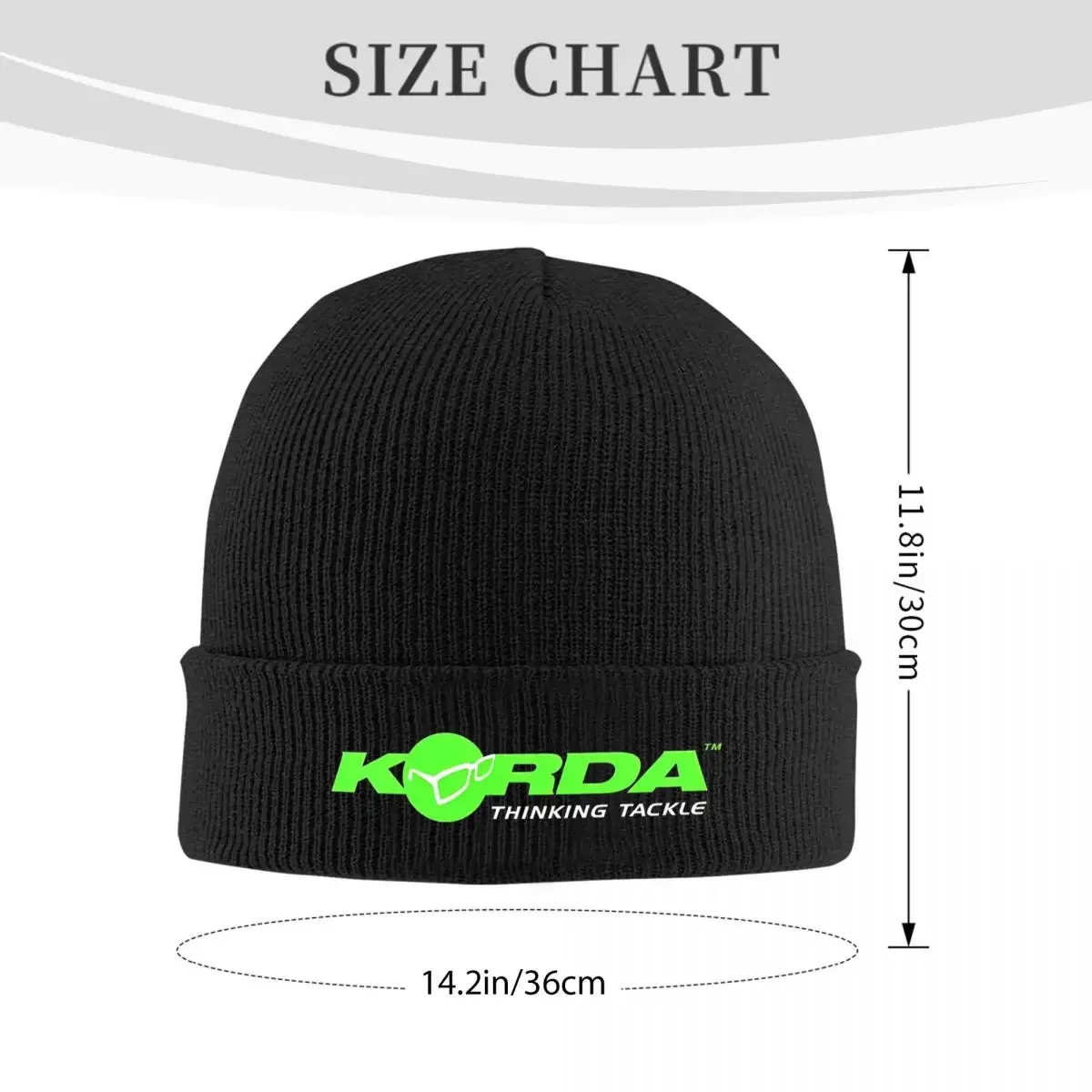 Fishing Korda Beanie Hats LOGO Knitted Hat Hippie Elastic Men Women Caps Winter Custom Cute Bonnet Hats Gift Idea