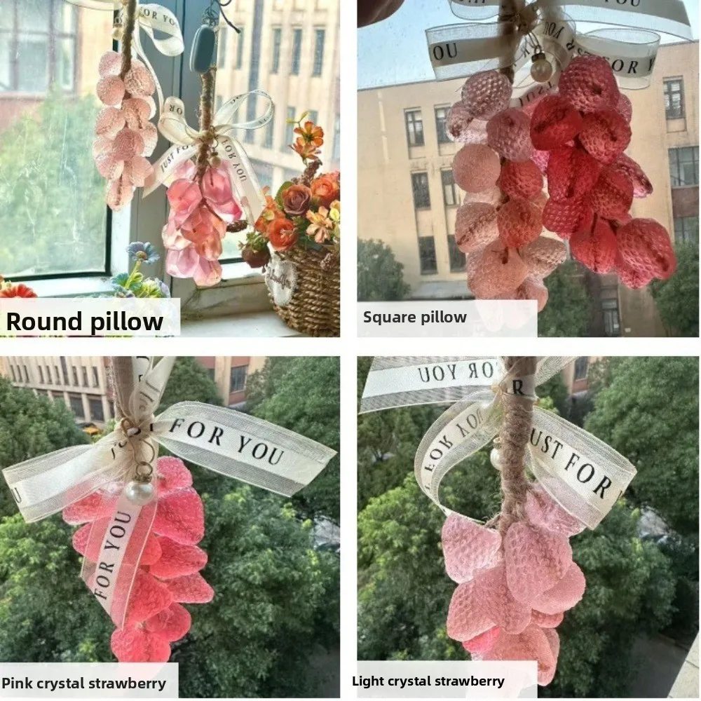 

Gifts Portable Crystal Grape Soap Can Be Hung Washed Essential Oil Soap Fruity Aromatherapy Pendant