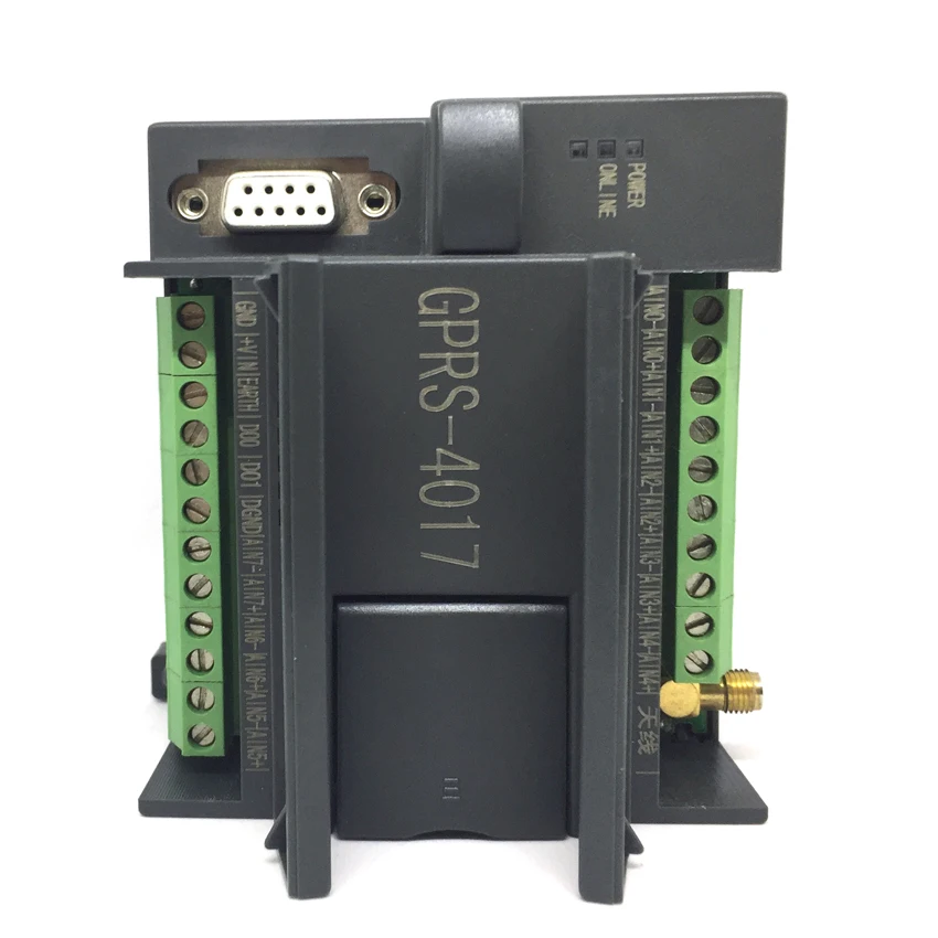 GPRS data acquisition 4-20mA / 0-10V analog to GPRS module wireless remote monitoring terminal