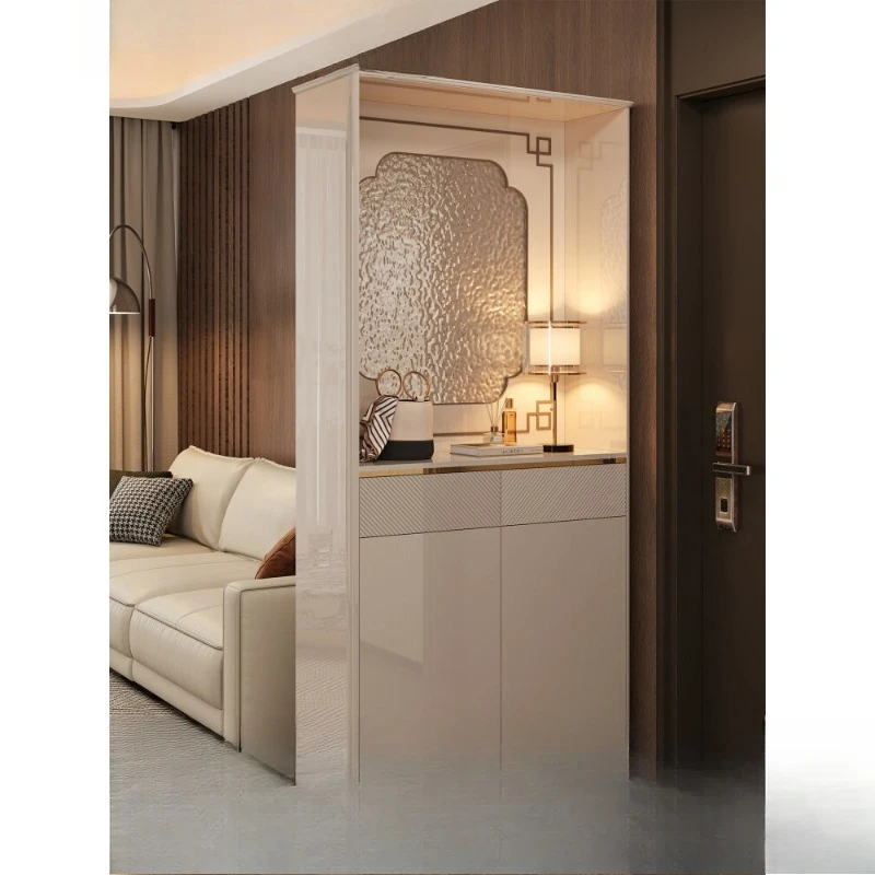 Y Light Luxury Entrance Cabinet Living Room Wall Storage Cabinet High-end Sideboard