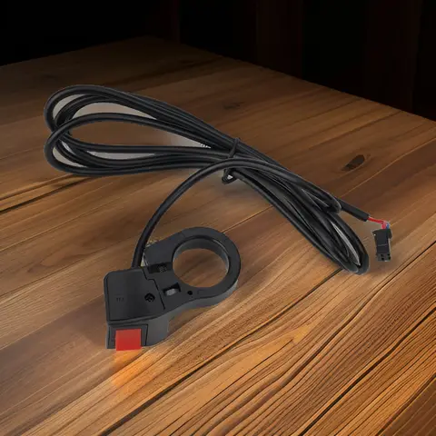 편리한 전기 자전거 스쿠터 스위치 단추, 헤드 램프에 적합, 속도 제한, 역방향, EBS 쉬운 설치, 블랙