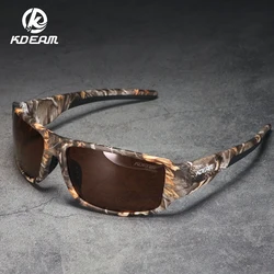 KDEAM New High Quality Square Sunglasses Polarized Driving Party Sports Outdoor Activities Men's Glasses Colorful Sunglass UV400