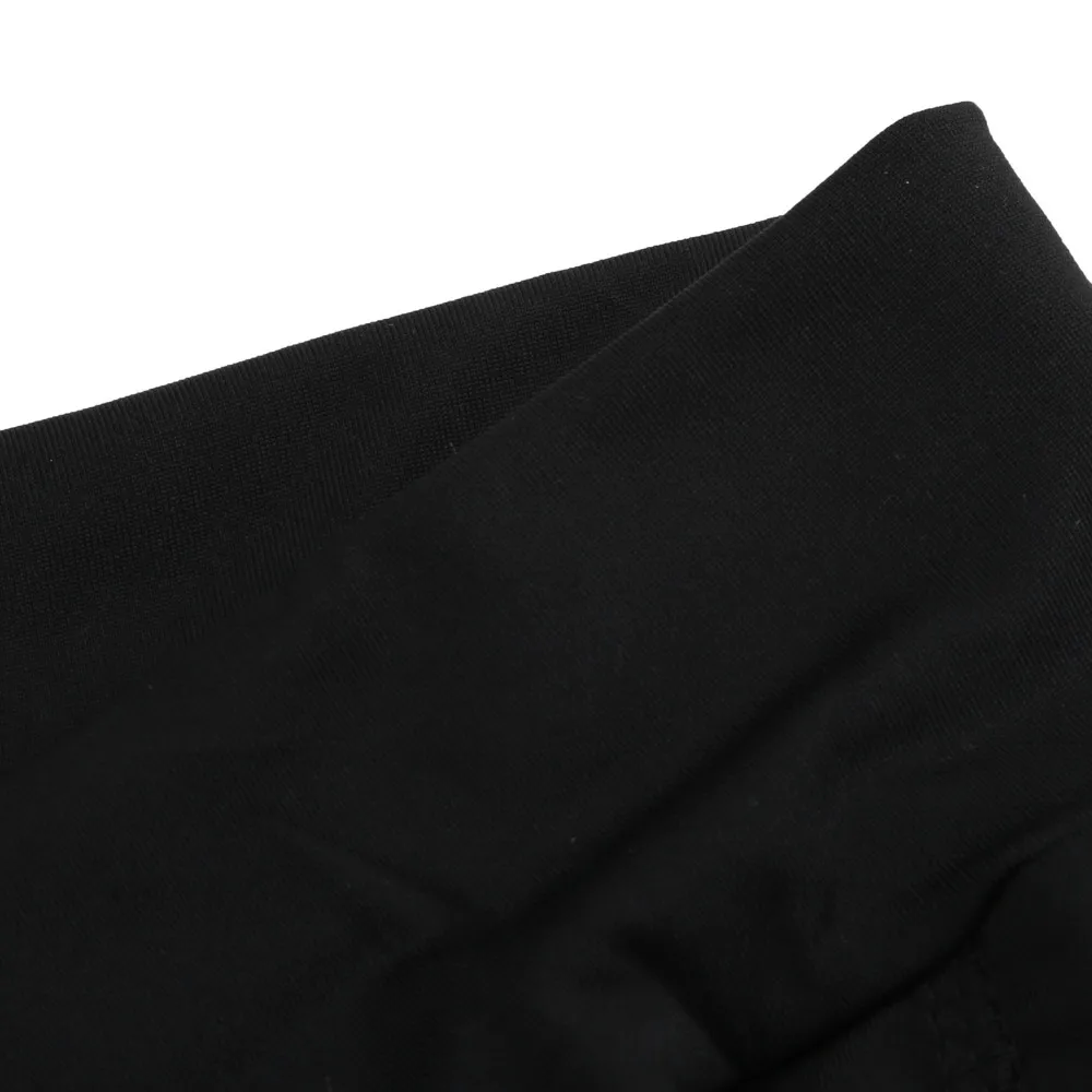 Pantalones de cintura alta con encaje Floral para mujer, Leggings negros recortados con Panel lateral, ropa Sexy adelgazante de Color sólido, 2024