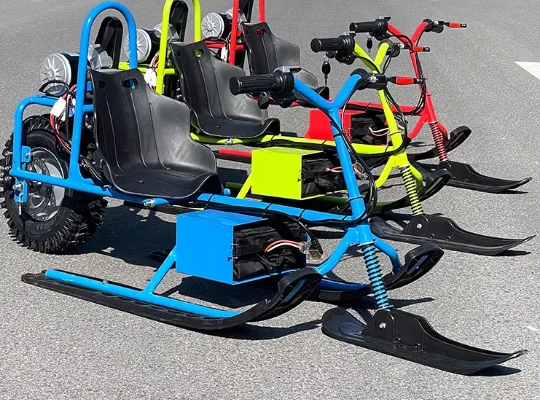 snowmobile, sled electric off-road go-kart, scenic ride, snow scooter ice entertainment