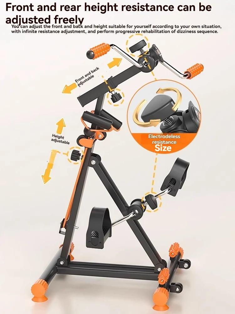 Assistive Rehabilitation Training Bicycle Elderly Home Use Four in One Multi Functional Resistance Bicycle Exercise Bicycle
