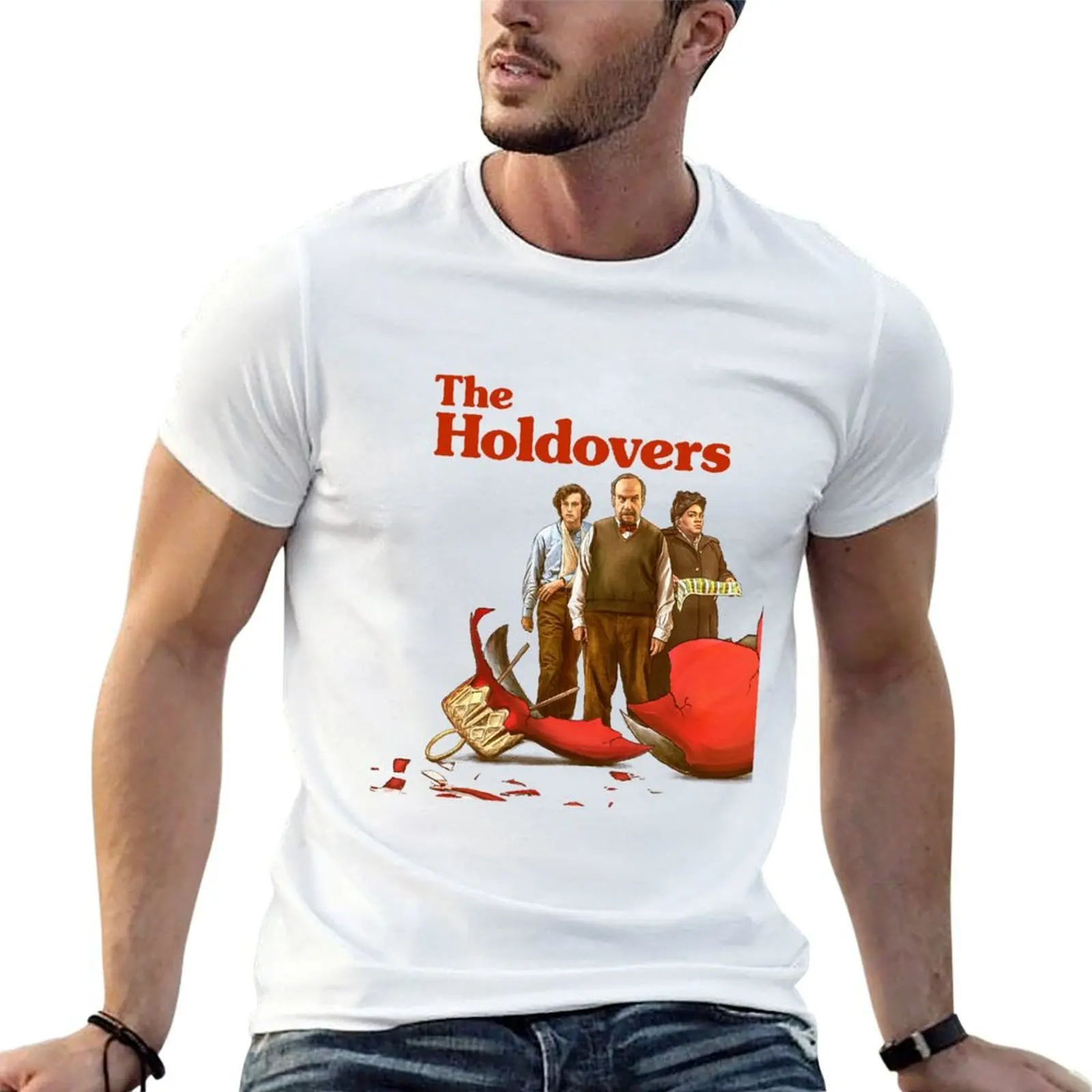 

The holdovers film T-Shirt man tshirt t shirt man luxury T-Shirt
