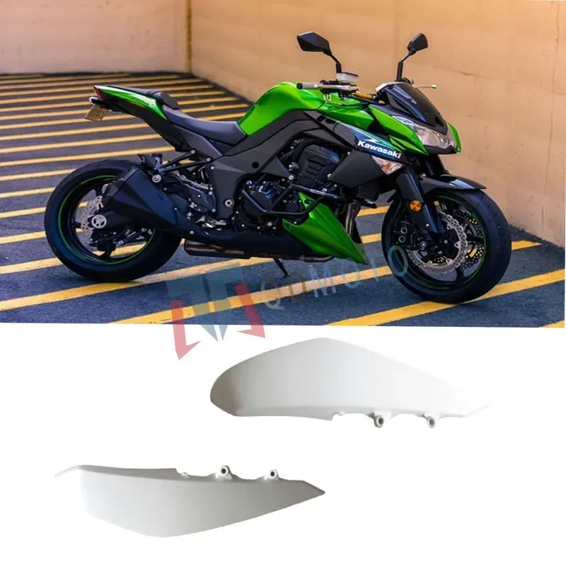 

For Kawasaki NINJA Z1000 10-13 Motorcycle Unpainted Refrigerator Left and Right Small Board ABS Injection Fairing Accessories