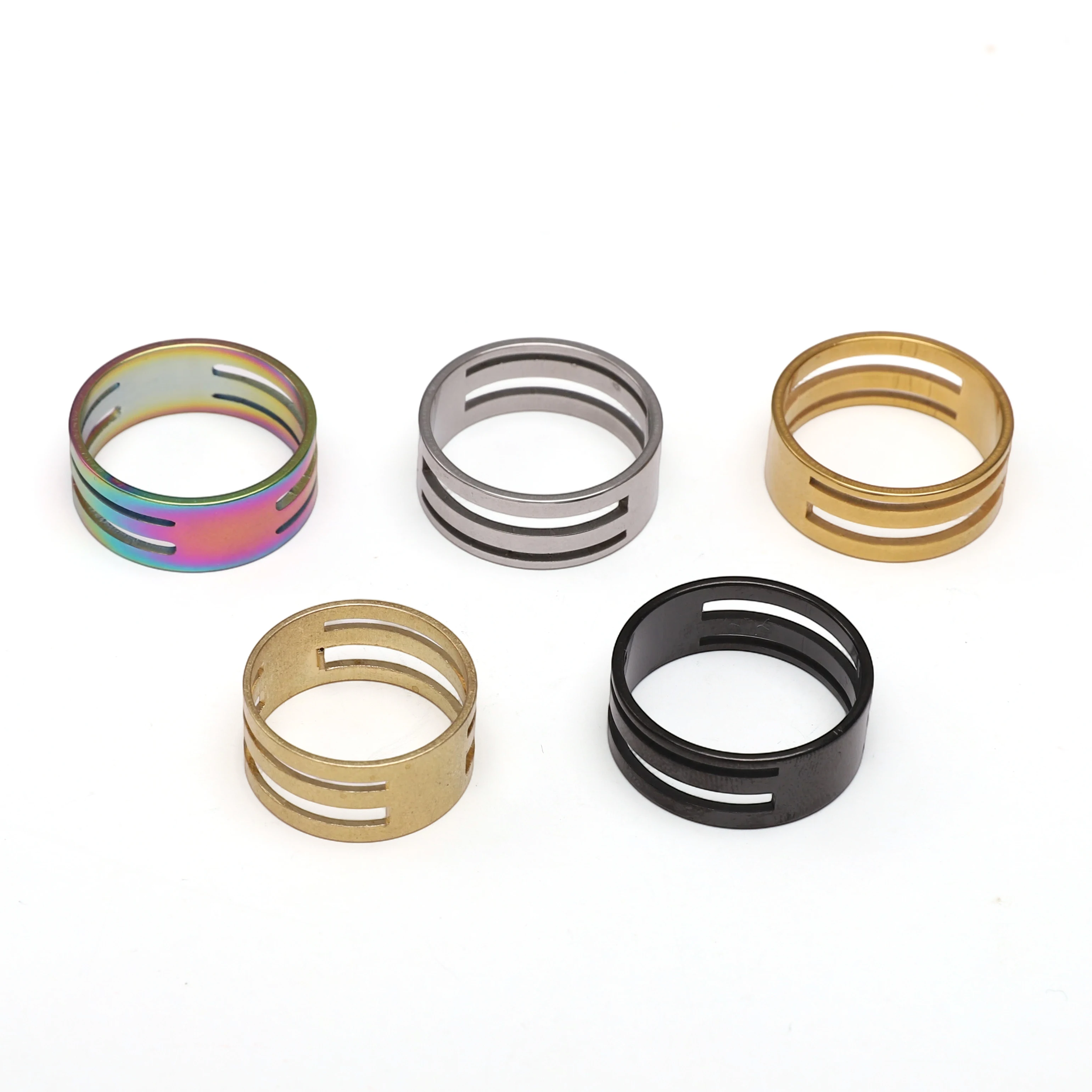1pc 17/18/19mm Stainless Steel Ring Jump Ring Opener Tool for DIY Jewelry Making Opening Closing Split Rings Craft Accessories