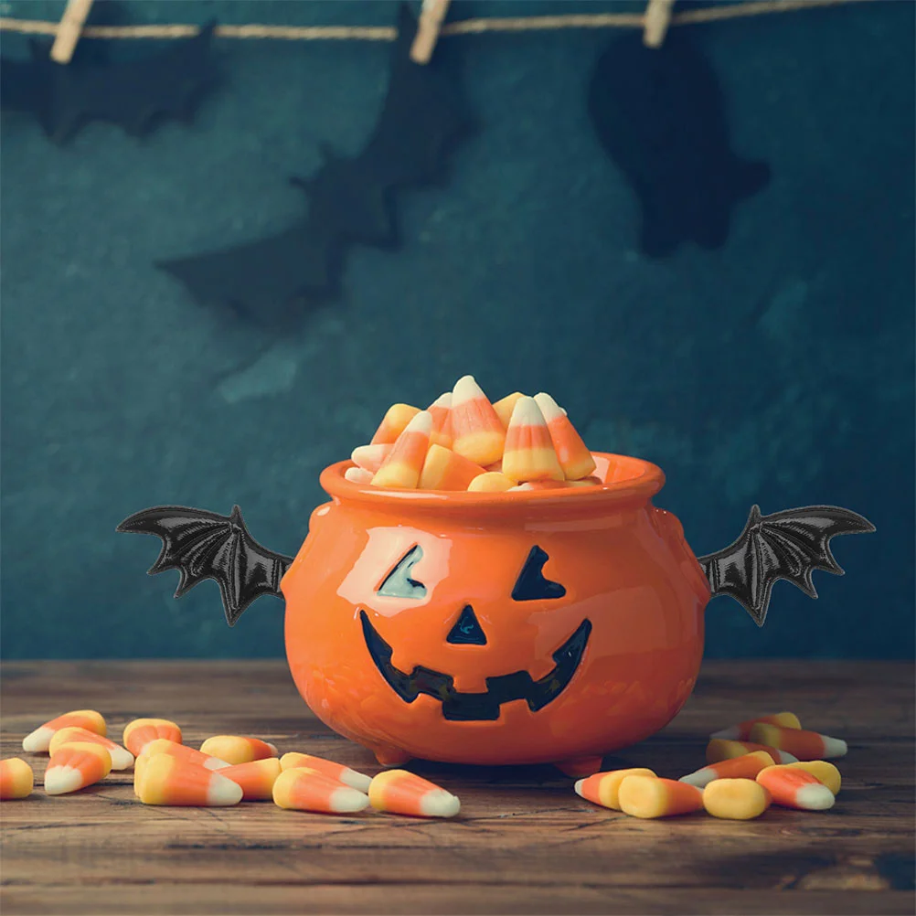 20 قطعة من زينة جناح الخفافيش للهالوين خياطة أو حديد على الرقع مشاريع يدوية ذاتية الصنع ملحقات إصلاح الملابس للحفلات التنكرية #6