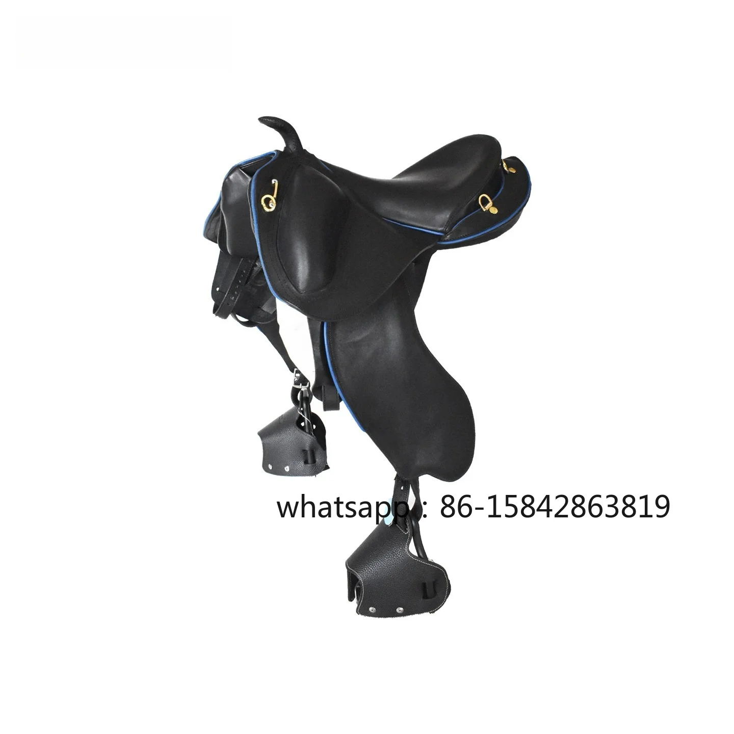 Endurance Saddle with Pile Head, Full Leather Saddle