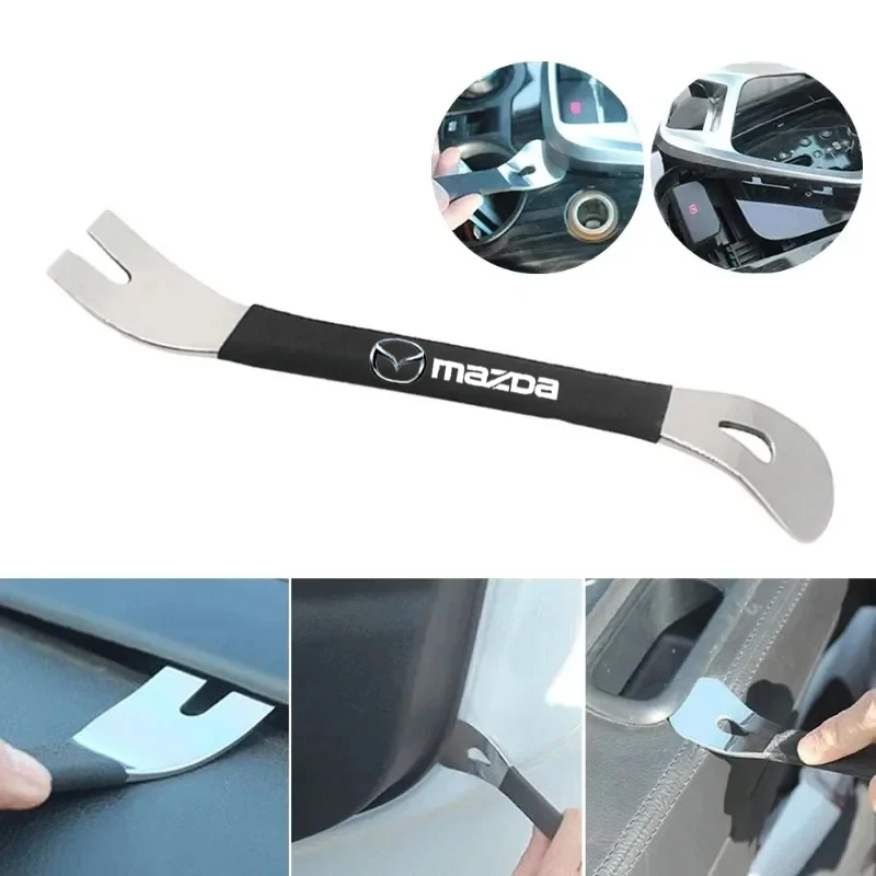 

Металл для Mazda 3 6 CX9 CX7 RX8 CX5 RX7 Atenza Axela Protege CX3 MX5 CX4, крепеж для автомобильной пластины, инструмент для снятия внутренней установки