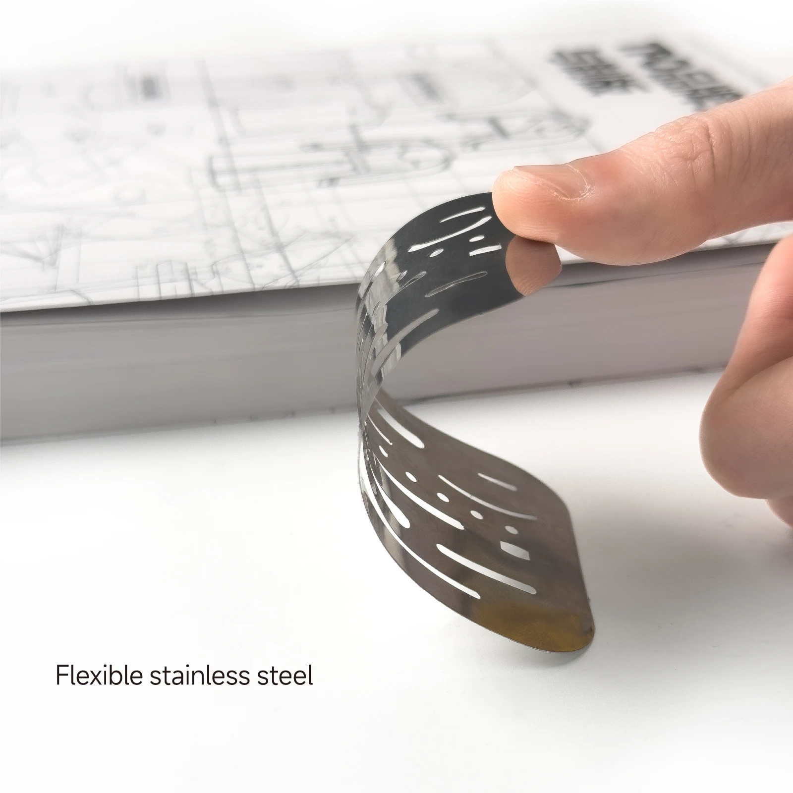 Kearing Erasing Shield for Drawing Craft Drafting Metal Stainless Steel Wipe Pictures Template Tool