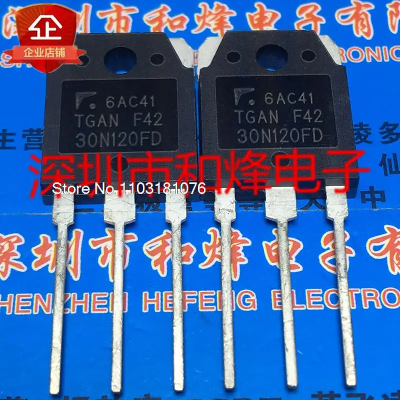 

(5 шт./лот) TGAN30N120FD TO-3P новый оригинальный запасной чип питания