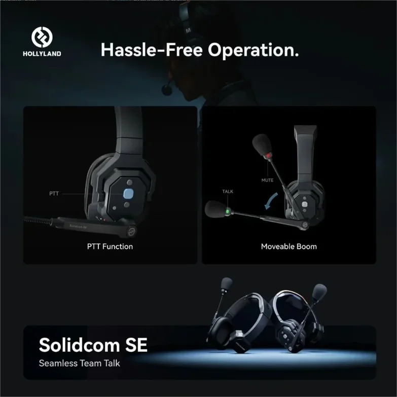 متوفر في المخزون نظام الاتصال الداخلي لسماعات الرأس اللاسلكية المقاومة للماء من Solidcom SE #3