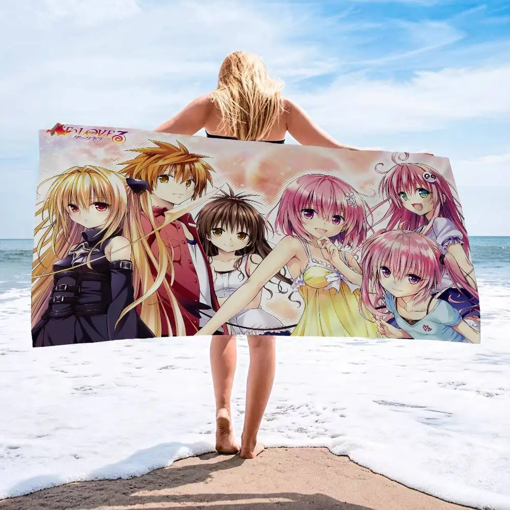 T-TO L-LOVE RU Microfiber Beach Towel Absorbent Quick dry Soft Yoga Swimming Resort Mountain Climbing Towel
