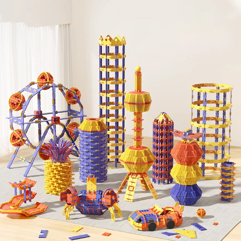 

Пазлы из строительных блоков, 3d пазлы, креативные универсальные строительные блоки своими руками для детей от 6 до 12 лет, для сборки моделей