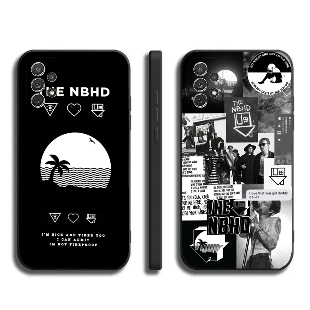 

The neighbourhood band Phone Case For Samsung Galaxy A20,A21s,A22,A31,A32,A52,A53,A72,73,A80,A91Soft Black Cover