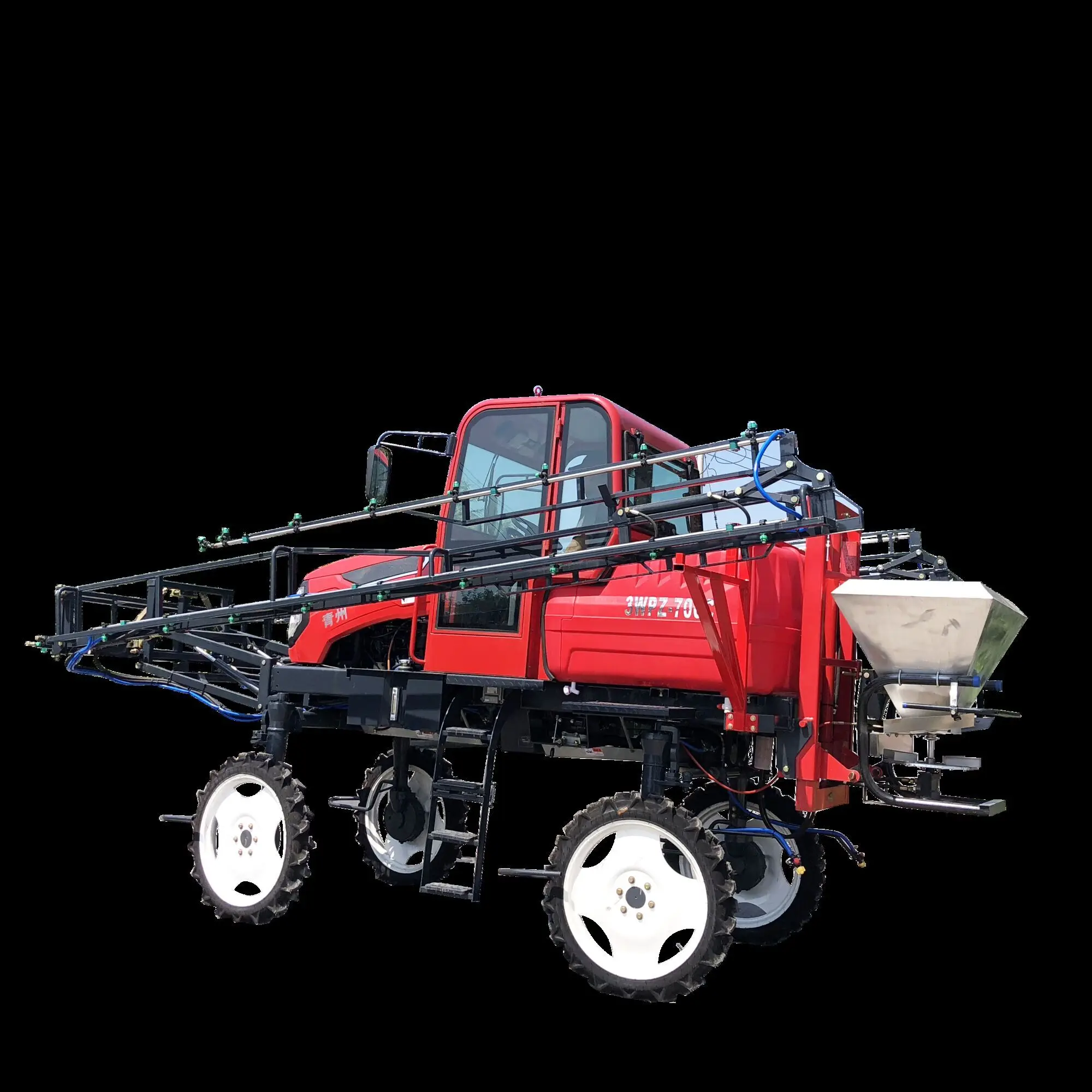 Multifunctional Agriculture Products Of Tractor Boom Sprayer Rear Fertilizer Spreader