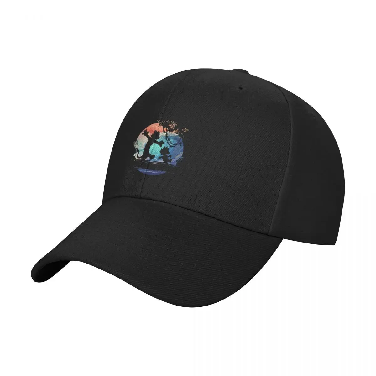 

Calvin And Hobbes Galaxy Baseball Cap Gentleman Hat Caps For Women Men's