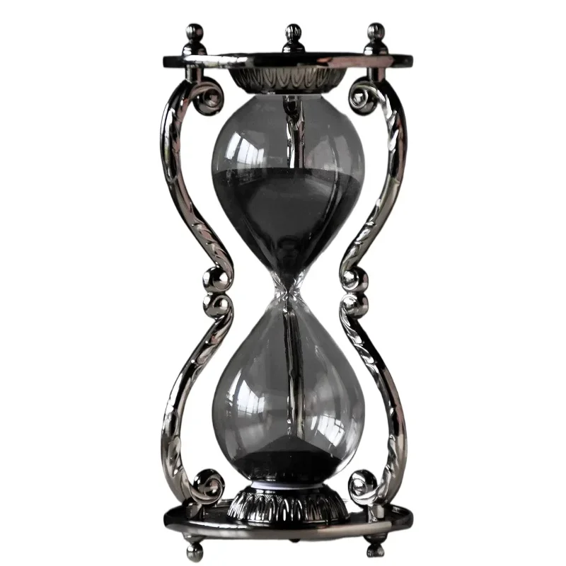 

Twelve constellations metal hourglass 30 minutes timer creative ornament home decoration for men and girlfriends gift