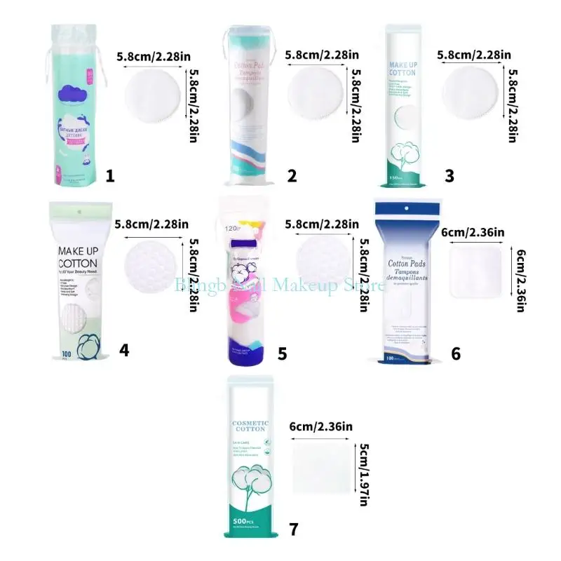 28TA 1 حقيبة مراتب قطنية لطيفة لمستحضرات التجميل ذات مظهر ناعم جزئيًا