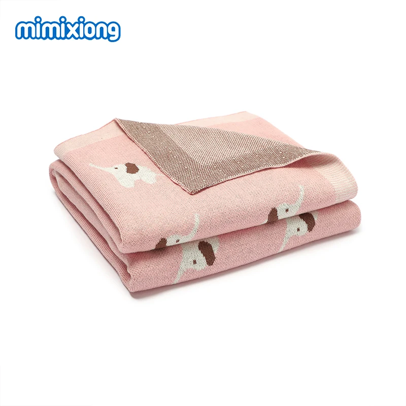 Baby Blankets Newborn Boys Girls Stroller Nursery Swaddle Wrap Quilts Covers for Stroller Bassinet 90*70cm Knitted Infantil Crib