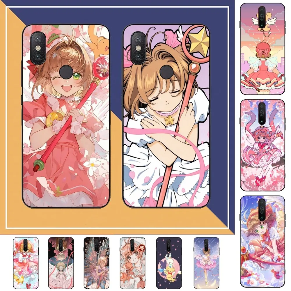 Card Captor Sakura Phone Case For Redmi Note 4 X 5 A 6 7 8 Pro T 9 Pro 9S 10 Pro 11 Pro 11S 11Epro PocoM3pro