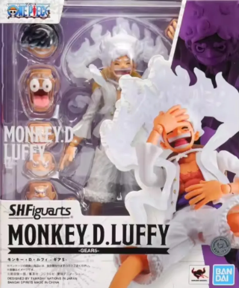 

Коллекционная аниме-фигурка Bandai SHF S.H.Figuarts One Piece: Монки Д. Луффи, Ророноа Зоро, Эйс, Луффи в форме Гир 5, Луффи в форме Бога Солнца Ника, подвижная модель