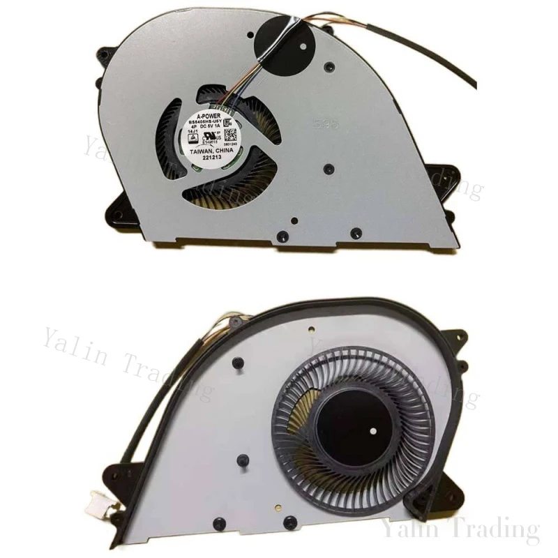 Ventilador de refrigeración para ordenador portátil SS+BS5405HS-U5Y para MSI 14J1 15HK Modern 14 Modern 15 Original completamente probado, compatible y certificado