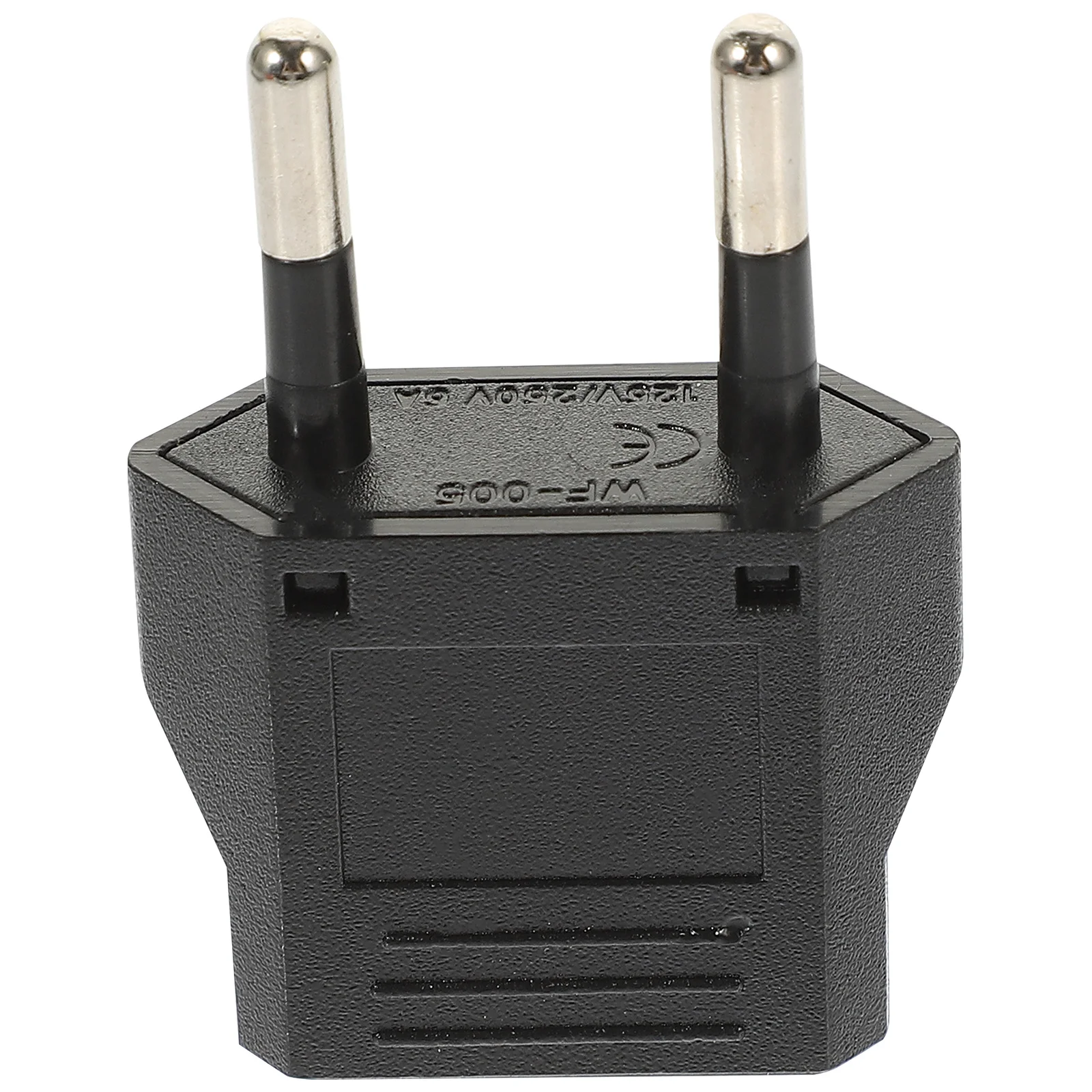 

European Plug Adapter Solid Copper Adapter 6A Wall Ac Power Eu Universal Travel Accessory