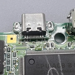1 Pcs For GBASP USB-C W. AUDIO MOD Accessories Nintendo GAMEBOY ADVANCE SP Charging Port Changed To USB Type-C