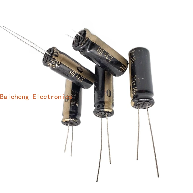 10PCS 2.3V10F 10F 볼륨 13*35 에너지 저장 골드 커패시터