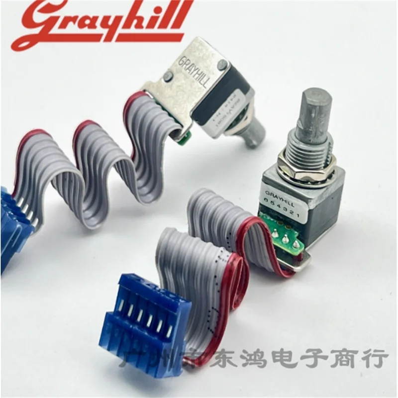 1-pcs-grayhill-photoelectric-encoder-without-press-switch-24-positioning-62ay15081-axis-length-17mm