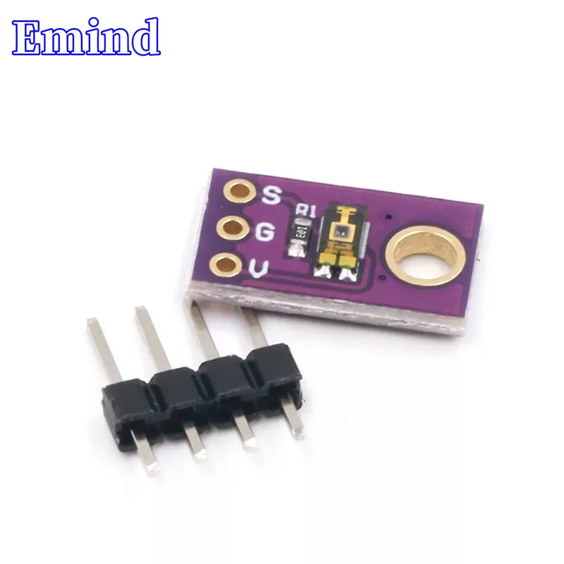 

1/2Pcs TEMT6000 Ambient Light Sensor Analog Light Intensity Detection Module Visible Light Sensor Detection For Smart Home