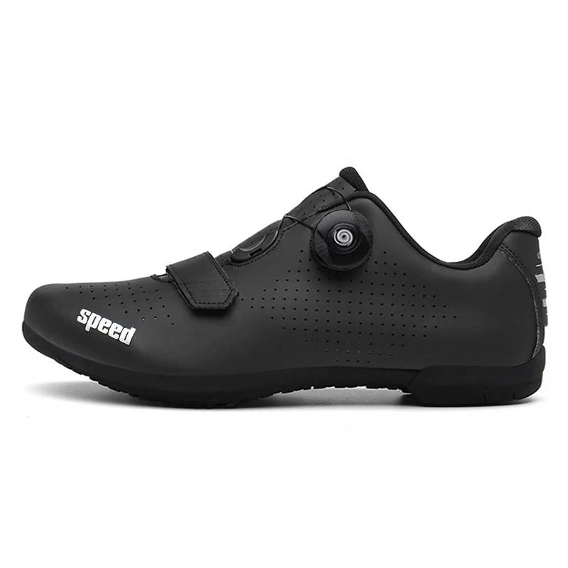 New Racing Road Cycling Shoes Breathable Non-Locking Bicycle Sneakers Men Professional Outdoor Athletic Sports Bike Shoes Unisex