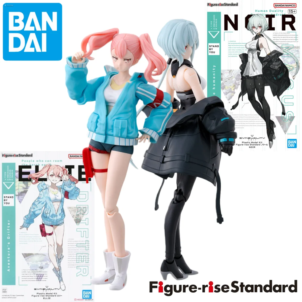 

Bandai Figure-rise Standard Model Kit SYNDUALITY NOIR-Ellie / Noir Assembly Scale Action Figure Fully Articulated Gift for Fans